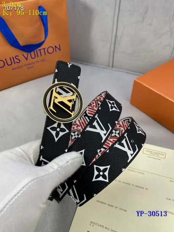 LV Belt 30mmX95-110cm 8L  (29)